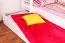 Massivholz Etagenbett inkl. Ausziehbett für Kinder und Jugendliche | Matratzenmaß: 90 x 200 cm | Weiß Lackiert | umbaubar in 2 Einzelbetten | mit Rollbett | inkl. Rollroste Abbildung