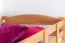 Etagenbett 90 x 200 cm | Massivholz: Buche | Natur Lackiert | umbaubar in zwei Einzelbetten | Premium-Qualität | inkl. Rollroste Abbildung