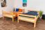 Etagenbett 120 x 190 cm | Massivholz: Buche | Natur Lackiert | umbaubar in zwei Einzelbetten | Premium-Qualität | inkl. Rollroste Abbildung