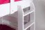 Etagenbett 90 x 190 cm | Massivholz: Buche | Weiß Lackiert | umbaubar in zwei Einzelbetten | Premium-Qualität | inkl. Rollroste Abbildung