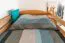 Hochbett 90 x 190 cm | Massivholz: Buche | Natur Lackiert | umbaubar in Einzelbett | Premium-Qualität | inkl. Rollrost Abbildung