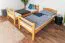 Etagenbett 90 x 190 cm | Massivholz: Buche | Natur Lackiert | umbaubar in zwei Einzelbetten | Premium-Qualität | inkl. Rollroste Abbildung