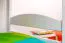 Etagenbett 90 x 200 cm | Massivholz: Buche | Weiß Lackiert | umbaubar in zwei Einzelbetten | Premium-Qualität | inkl. Rollroste Abbildung