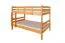 Etagenbett 120 x 200 cm | Massivholz: Buche | Natur Lackiert | umbaubar in zwei Einzelbetten | Premium-Qualität | inkl. Rollroste Abbildung
