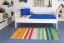 Kinderbett 90 x 190 cm | Massivholz: Buche | Weiß Lackiert Abbildung