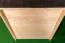 Holz-Gartenhaus 1,98 x 1,98 Meter (inkl. Dach) | Naturbelassen | Satteldach Abbildung