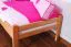 Kinderbett 90 x 200 cm | Massivholz: Buche | Natur Lackiert Abbildung