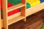 Etagenbett 90 x 200 cm | Massivholz: Buche | Natur Lackiert | umbaubar in zwei Einzelbetten | Premium-Qualität | inkl. Rollroste Abbildung