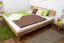 Eiche-Bett massiv | 200 x 200 cm | Eiche | Geölt Abbildung