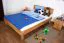 Eiche-Bett massiv | 120 x 200 cm | Eiche | Geölt Abbildung