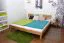 Eiche-Bett massiv | 200 x 200 cm | Eiche | Geölt Abbildung