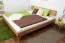 Eiche Massivholz Bettgestell 200 x 200 cm geölt Abbildung