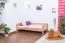 Bettrahmen für Kinder / Kinderbett 90 x 200 cm | Massivholz: Buche | Natur Unbehandelt Abbildung