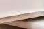 Kleiderschrank | 3 Drehtüren | 4 Schubladen | 4 Fächer | mit Kleiderstange | 155 cm breit | Massivholz | Farbe: Weiß Abbildung