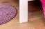Etagenbett für Kinder 90 x 200 cm | Massivholz: Buche | Weiß Lackiert | umbaubar in 2 Einzelbetten | inkl. Rollroste Abbildung