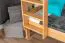 Etagenbett für Kinder 90 x 190 cm | Massivholz: Buche | Natur Lackiert | umbaubar in 2 Einzelbetten | inkl. Rollroste Abbildung