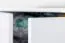 Schmaler 80 cm breiter Kleiderschrank mit 2 Türen | Farbe: Weiß Abbildung