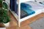 Weißes Doppelbett-Etagenbett 160 x 200 cm | Massivholz: Buche | umbaubar in zwei Doppelbetten bzw. große Einzelbetten | inkl. Rollroste Abbildung