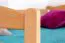 Etagenbett für Kinder 90 x 200 cm | Massivholz: Buche | Natur Lackiert | umbaubar in 2 Einzelbetten | inkl. Rollroste Abbildung