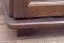 Kleiderschrank | 1 Drehtür | 4 Schubladen | mit Kleiderstange | 80 cm breit | Massivholz | Farbe: Nuss Abbildung
