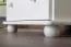 Kleiderschrank | 2 Drehtüren | 1 Schublade | 1 Fach | mit Kleiderstange | 65 cm breit | Massivholz | Farbe: Weiß Abbildung