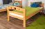 Etagenbett für Kinder 90 x 190 cm | Massivholz: Buche | Natur Lackiert | umbaubar in 2 Einzelbetten | inkl. Rollroste Abbildung