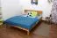 Eiche Massivholz Bettgestell 160 x 200 cm geölt Abbildung