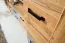 Kleiderschrank | 2 Drehtüren | 2 Schublade | 2 Fächer | mit Kleiderstange | 90 cm breit | Farbe: Eiche Abbildung