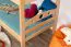 Etagenbett für Kinder 90 x 190 cm | Massivholz: Buche | Natur Lackiert | umbaubar in 2 Einzelbetten | inkl. Rollroste Abbildung