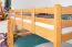 Etagenbett für Kinder 140 x 200 cm | Massivholz: Buche | Natur Lackiert | umbaubar in 2 Einzelbetten | inkl. Rollroste Abbildung