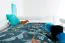 Etagenbett für Kinder 120 x 190 cm | Massivholz: Buche | Weiß Lackiert | umbaubar in 2 Einzelbetten | inkl. Rollroste Abbildung