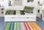 Buche Bettgestell mit Schublade 90 x 200 cm Weiß Abbildung