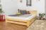Kiefer Massivholzbett 160 x 200 cm Natur Abbildung