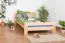 Holzbett Buche 140 x 200 cm Natur Abbildung