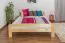 Massivholzbett Kiefer 160 x 200 cm Natur Abbildung