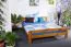 Bettgestell Kiefer 160 x 200 cm Braun Abbildung