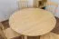 Massivholz Tisch 120x120 cm Kiefer, Farbe: Natur Abbildung