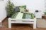 Bett 120 x 200 cm Buche Weiß Abbildung