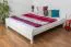 Bettgestell Kiefer 180 x 200 cm Weiß Abbildung