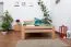 Massivholzbett Buche 120 x 200 cm Natur Abbildung