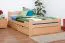 Buche Holzbett Bettgestell 120 x 200 cm Natur Abbildung