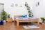 Bett 160 x 200 cm Buche Natur mit Lattenrost Abbildung
