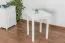 Tisch 60x60 cm Kiefer massiv, Farbe: Weiß Abbildung