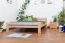 Bett Buche massiv 160 x 200 cm Natur Abbildung