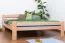 Bett 160 x 200 cm Buche massiv Natur Abbildung