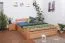 Buche Schubladenbett Bettgestell 180 x 200 cm Natur Abbildung