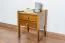 Nachtkommode Eiche 185x40x33 (HxBxT) Kiefer massiv Abbildung