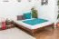 Bett Kiefer 160 x 200 cm Nuss Abbildung