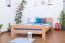 Bett 160 x 200 cm Buche massiv Natur Abbildung