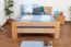 Buche Massivholzbett 140 x 200 cm Natur Abbildung